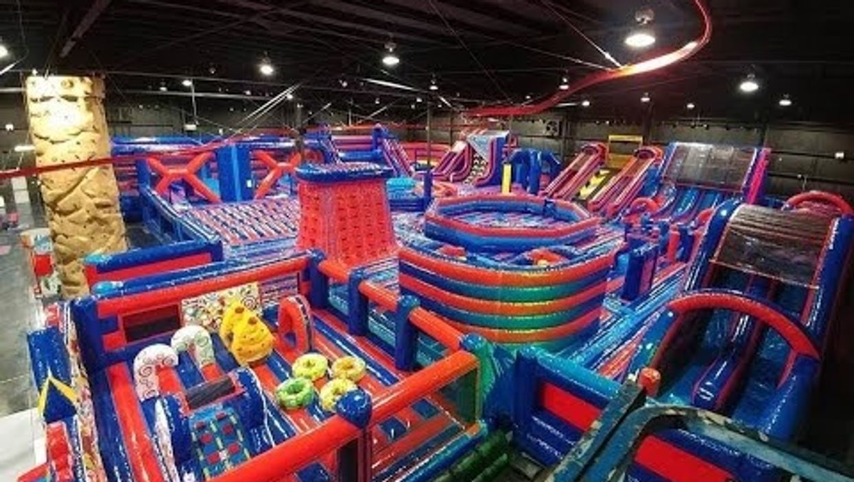 Largest inflatable adventure park in the U.S. opens in Florida