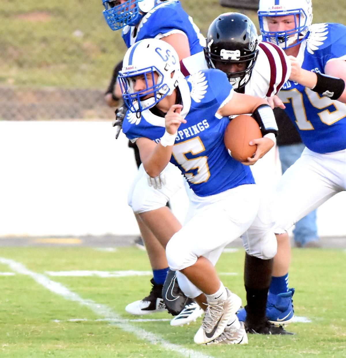 PREP ROUNDUP: Cold Springs holds off Southeastern 34-33; Ellis leads Fairview to victory; Hanceville shuts out J.B. Pennington; Addison, Good Hope earn wins