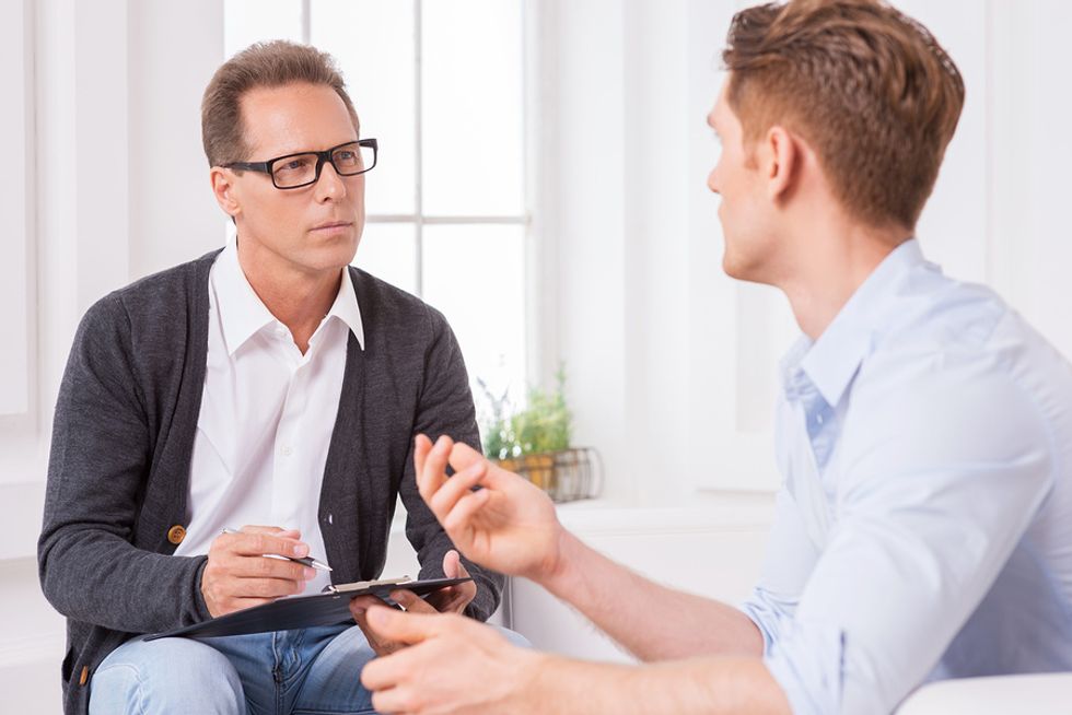 Man gives an example of why the hiring manager should hire him