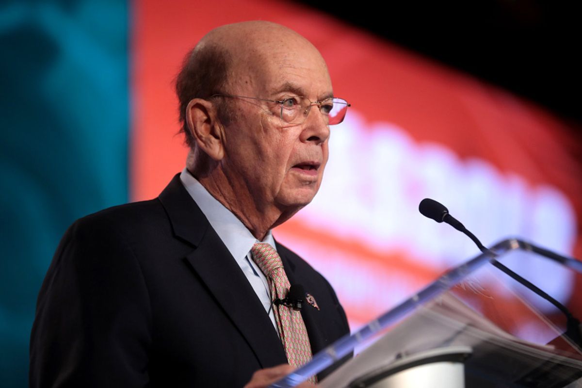 Of Course Wilbur Ross Threatened To Fire All The Weather People If They Didn't Lie For Trump