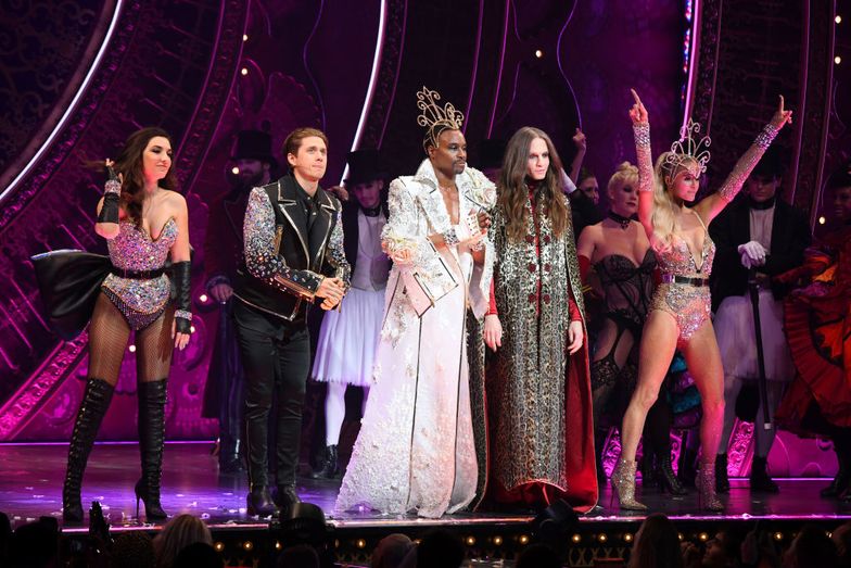 NYFW: Billy Porter, Paris Hilton and Other Surprises of The Blonds' Moulin  Rouge-Themed Event – The Hollywood Reporter