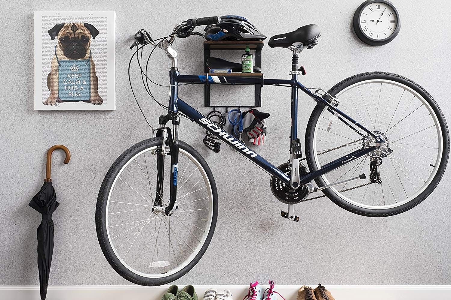 dual bike wall mount