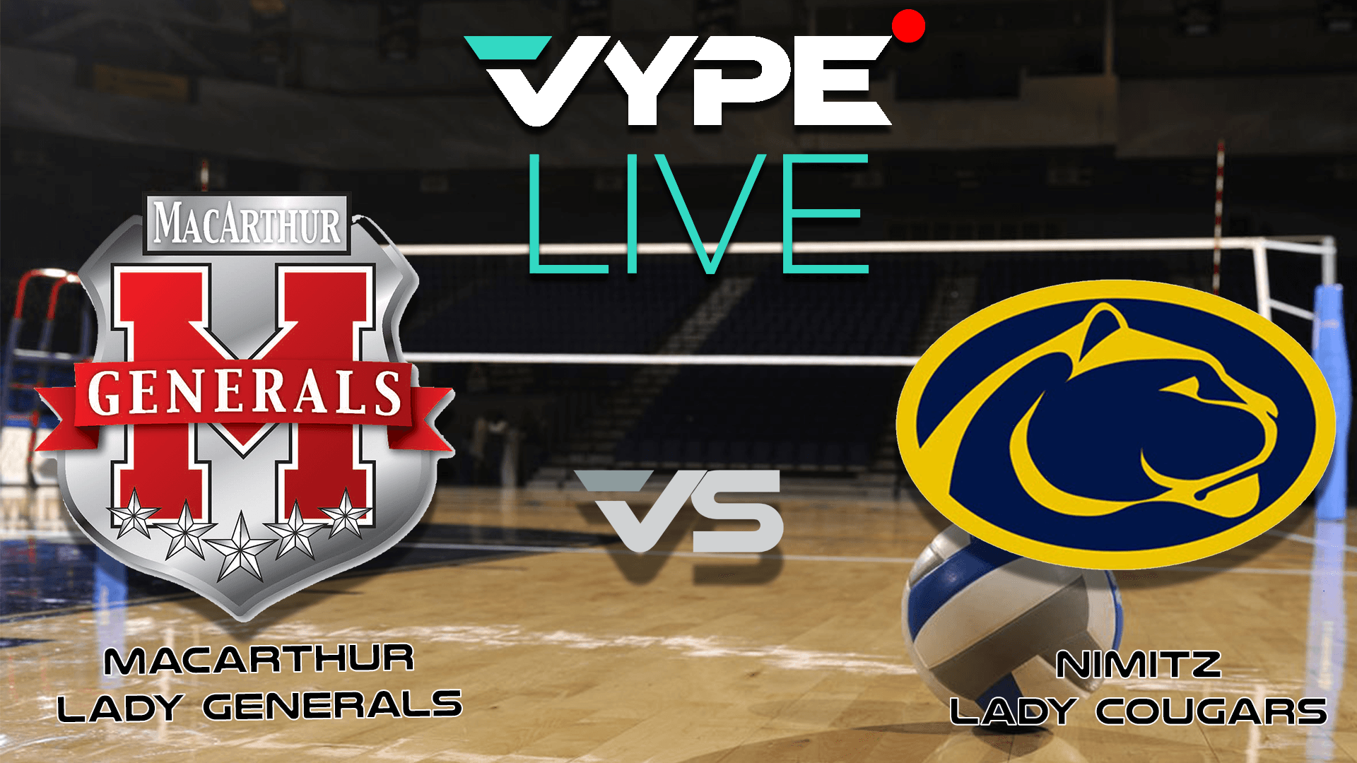VYPE Live - Volleyball: MacArthur vs. Nimitz