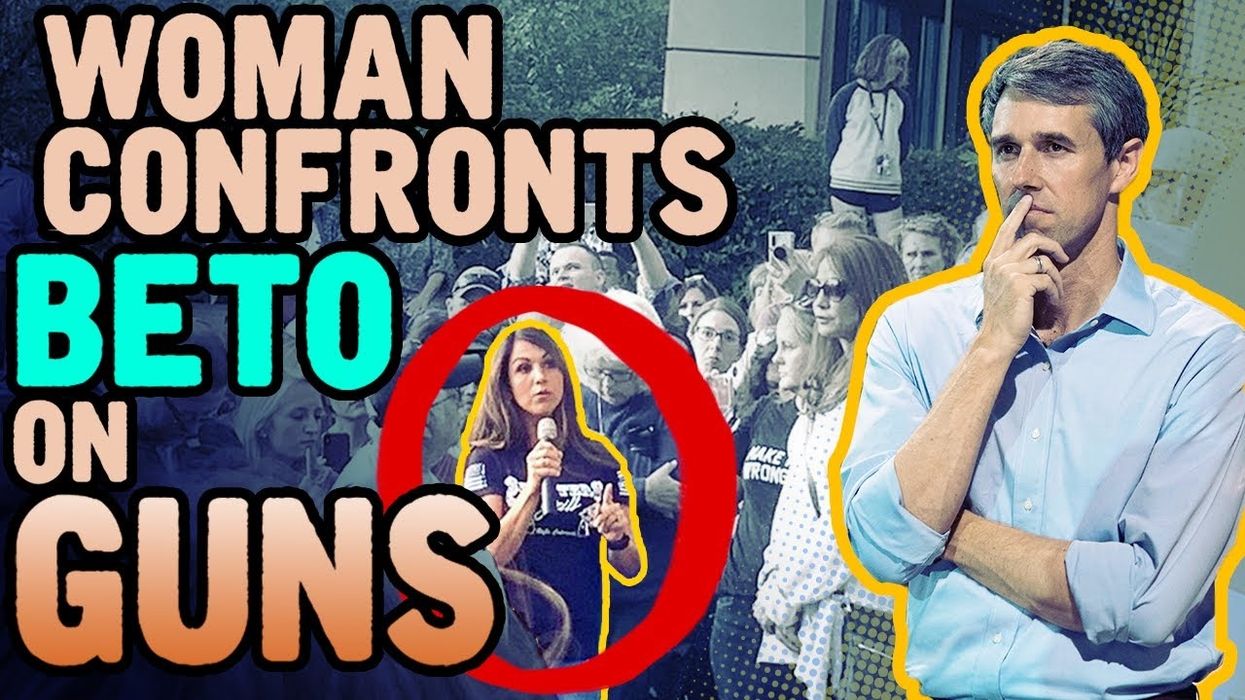 WOMAN CONFRONTS BETO O'ROURKE ON GUNS: 'Hell NO' to taking my AR 15!