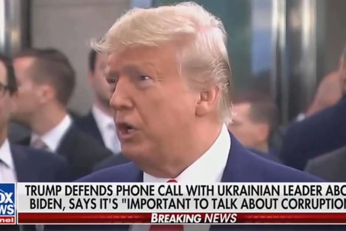 Fox News anchor rips Trump for his role in the Ukraine blackmail scandal