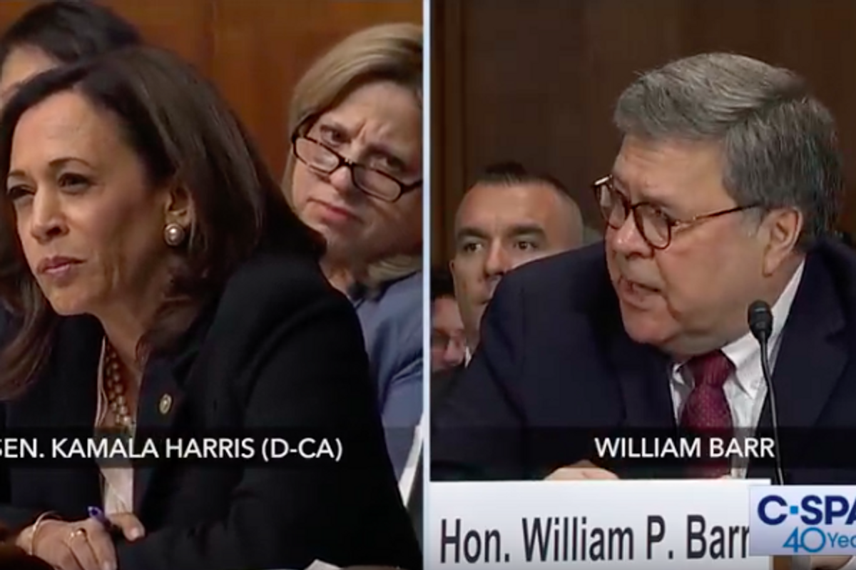 Remember When Kamala Harris Made Bill Barr Crap His Pants? We Do. It Was Awesome.