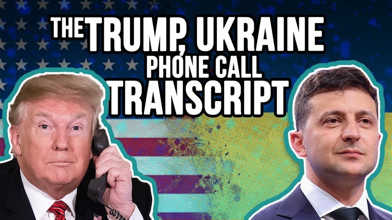 TRANSCRIPT: Trump phone call with Ukraine President about Joe Biden