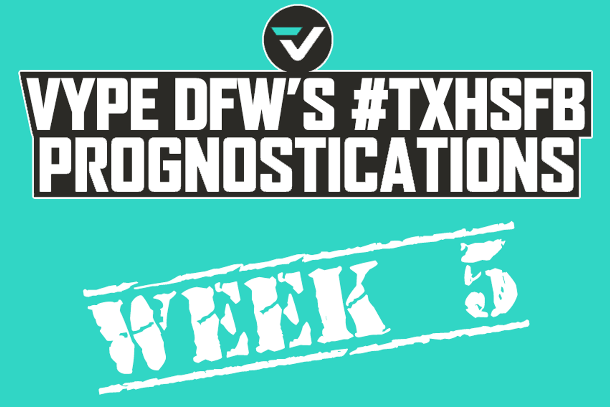 Predicting Notable Week 5 DFW Matchups