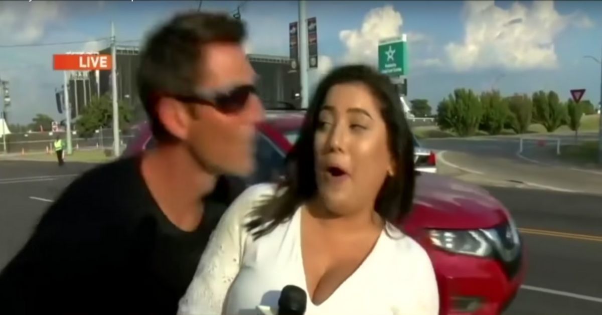 Kentucky Reporter Who Was Kissed On Live TV By Stranger Files Police Report Against Her Harasser