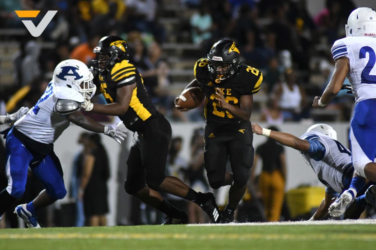 BEHIND THE LENS: Eisenhower rolls past Aldine, 54-7