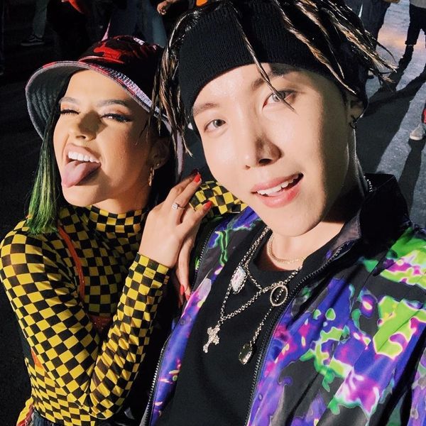 J-Hope and Becky G Make 'Chicken Noodle Soup'