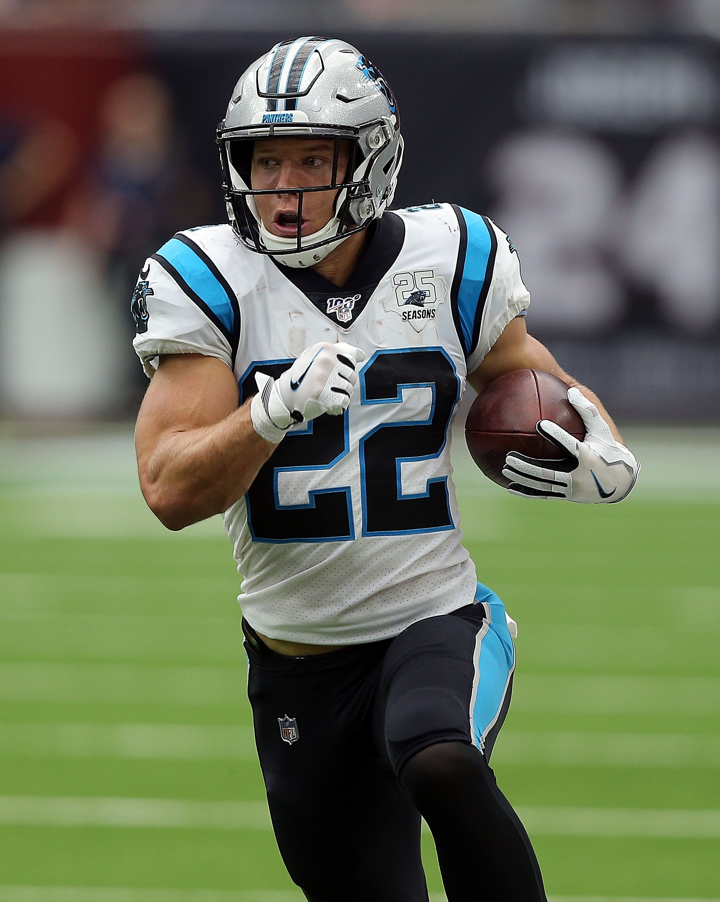 McCaffrey dominates Texans to lead Panthers to win