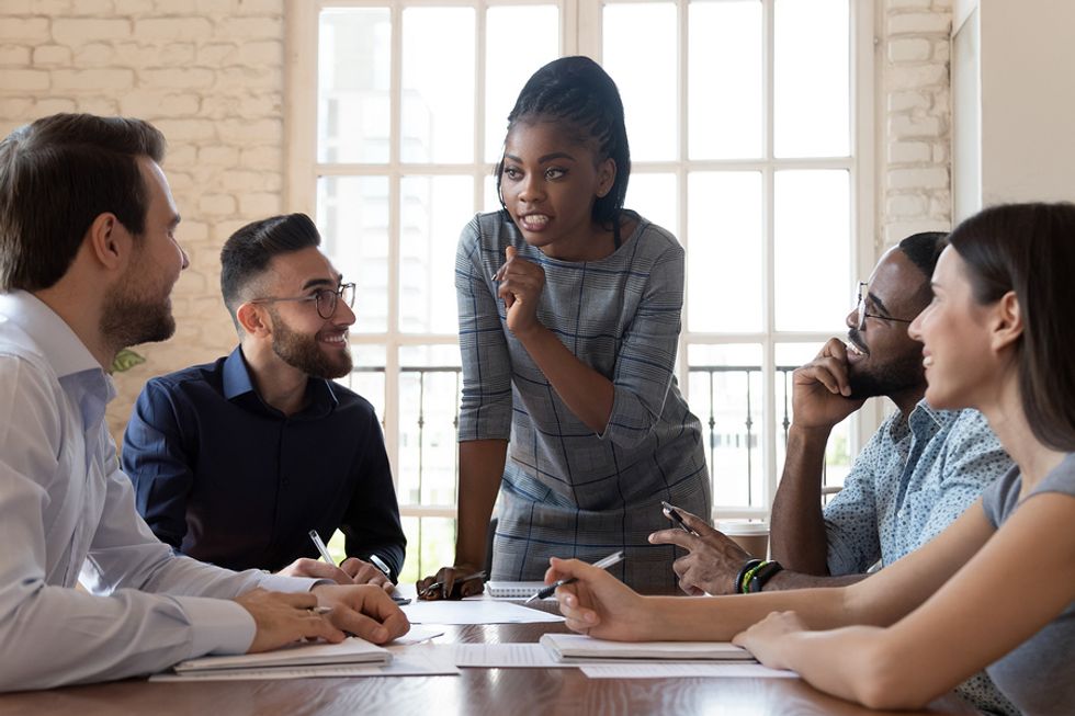 A good leader shares her passion with her employees