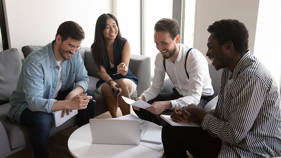 A good leader respects everyone during a meeting