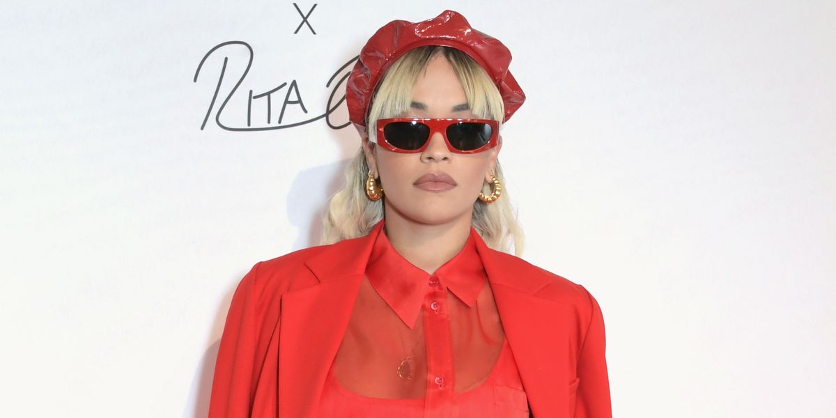 Rita Ora Debuts Her All-Red Escada Capsule During PFW