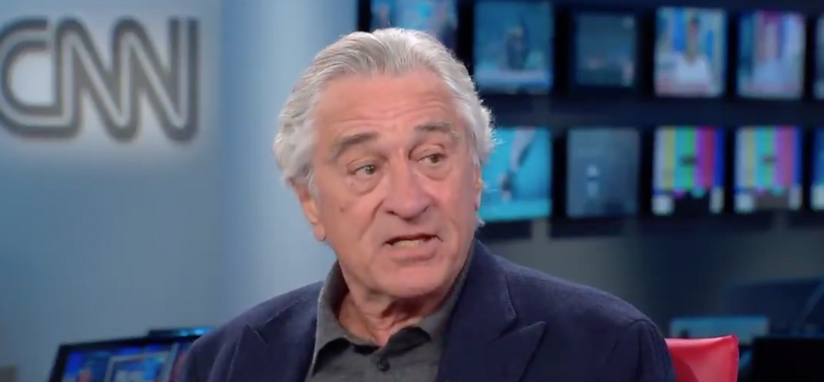Robert De Niro Lets F-Bombs Fly Live On CNN In Response To Criticism He Gets From Fox News