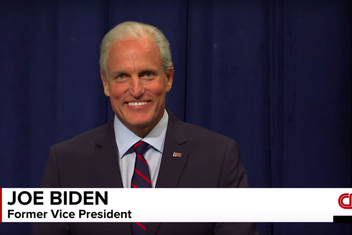 Woody Harrelson Joe Biden