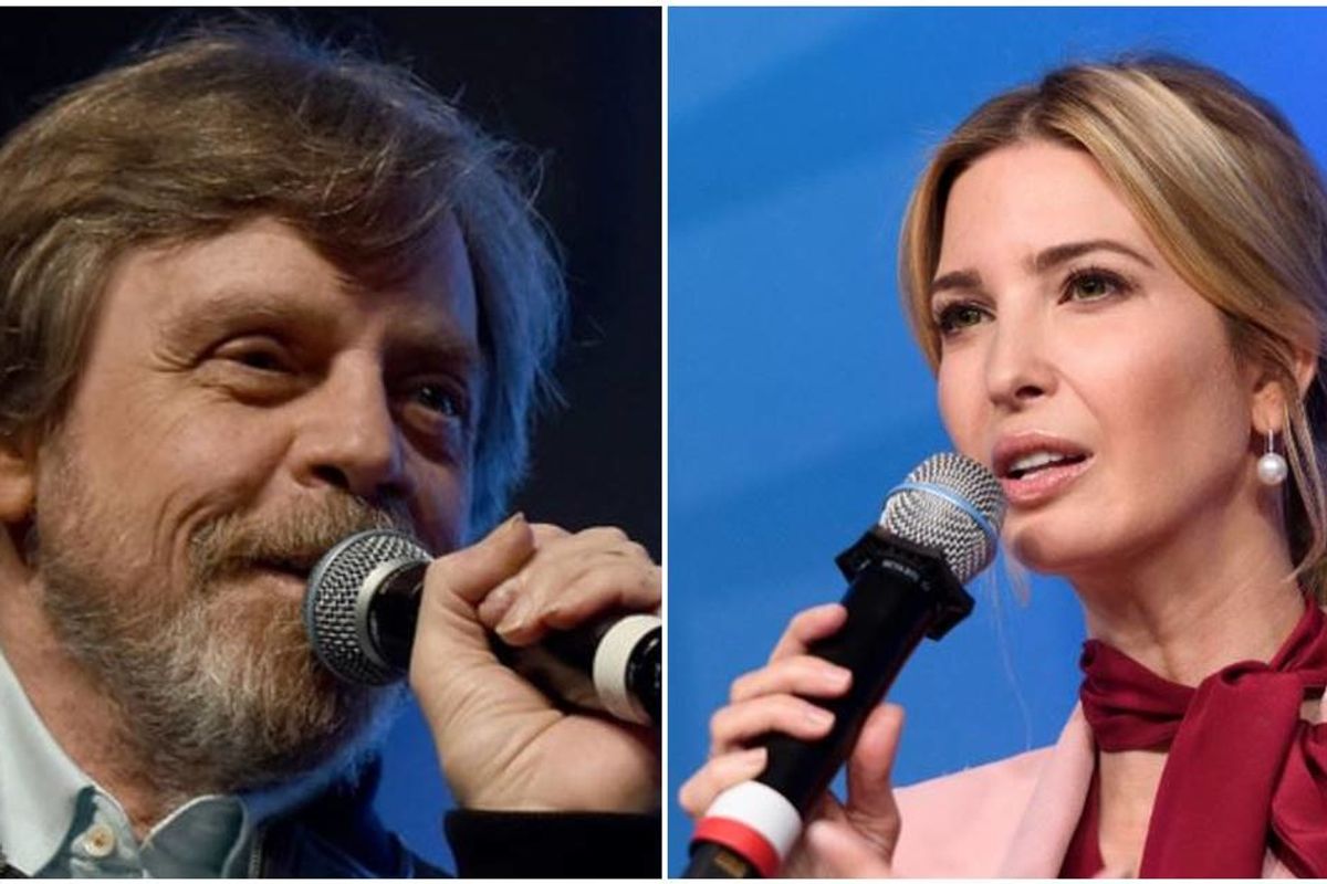 Ivanka claimed the 'force is strong' in her family and Luke Skywalker wasn't having it
