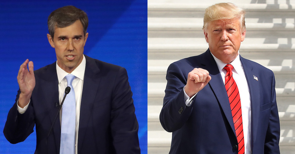 Beto O'Rourke Slams Trump For Inciting Violence With Tweet Threatening 'Civil War' If He's Impeached