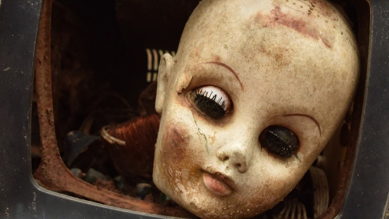 There's a hiking trail in Georgia lined with old doll heads, and it's just as creepy as it sounds