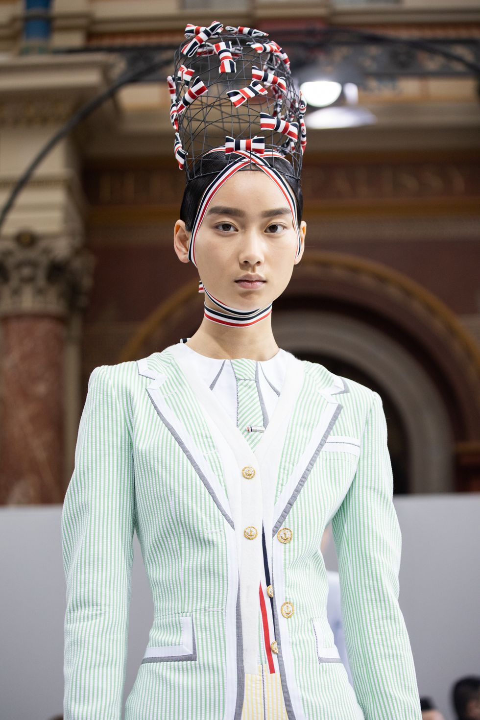 Extravagant Marie Antoinettes Walked the Thom Browne Show - PAPER