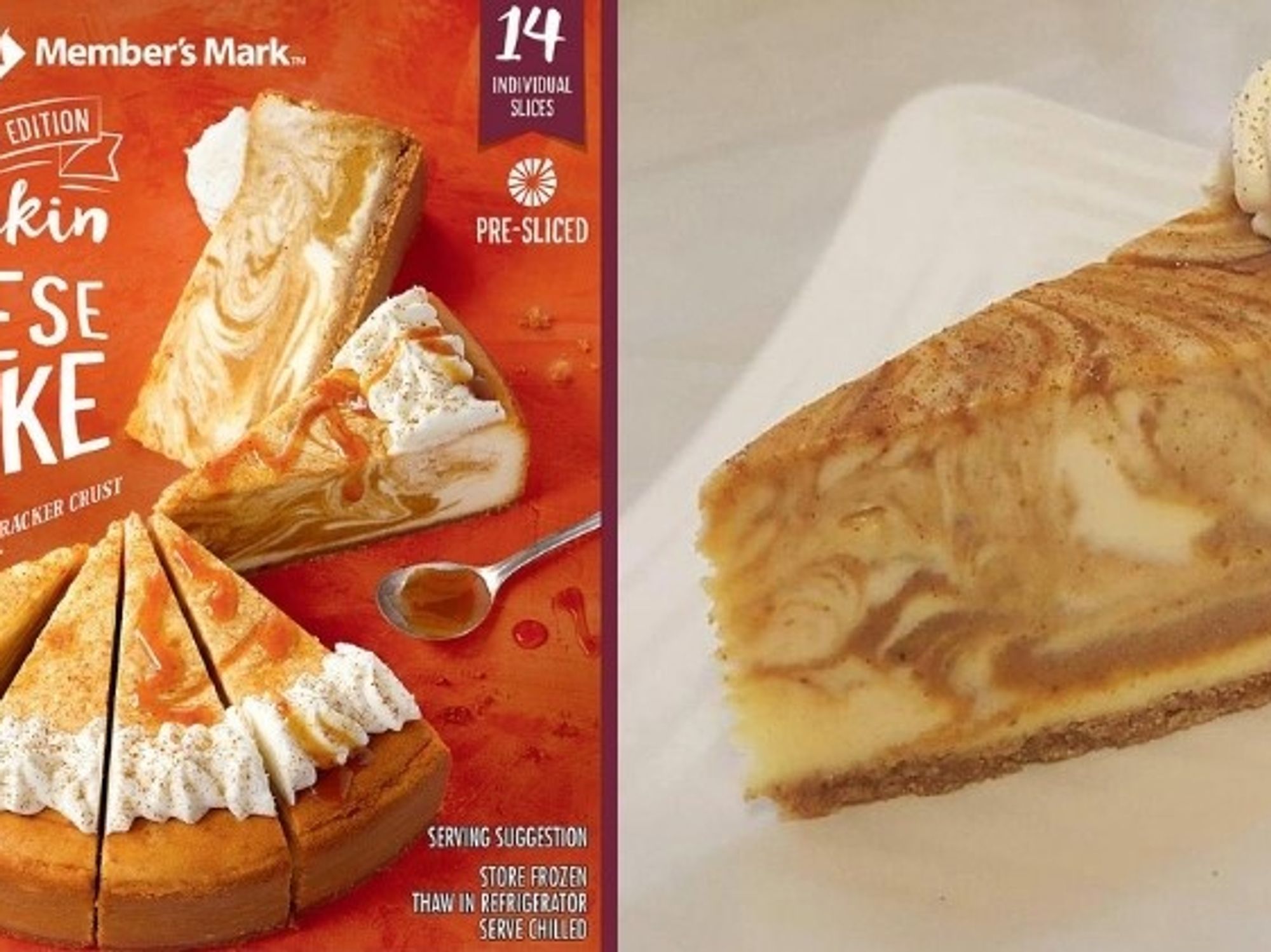 You can buy a 4-pound pumpkin spice cheesecake at Sam's Club - It's a  Southern Thing