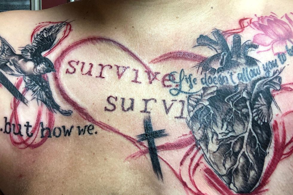 26+ Cancer Survivor Tattoos For Mom PNG