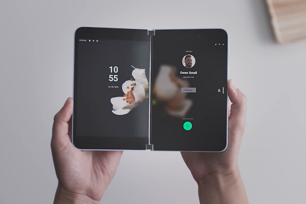 Microsoft Surface Duo smartphone