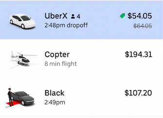 For $194.31, Uber Copter would have flown us to JFK airport 