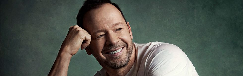 A Smiling Donnie Wahlberg