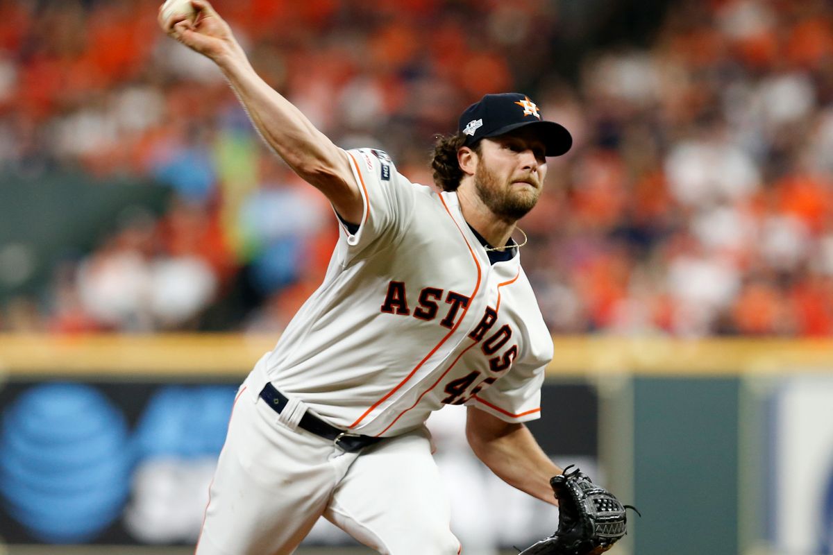 Gerrit Cole Pitching