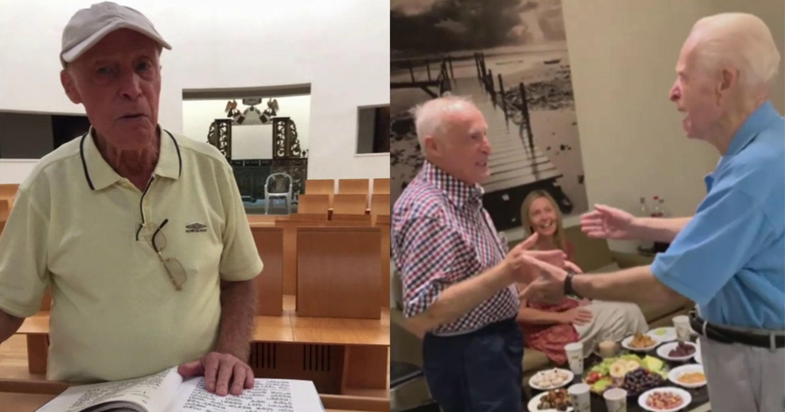 87-Year-Old Holocaust Survivor Has Emotional Reunion With His Long-Lost Cousin 75 Years Later