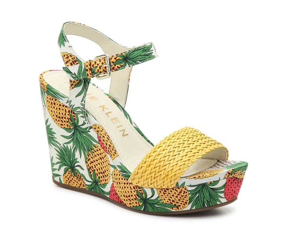 anne klein pineapple shoes