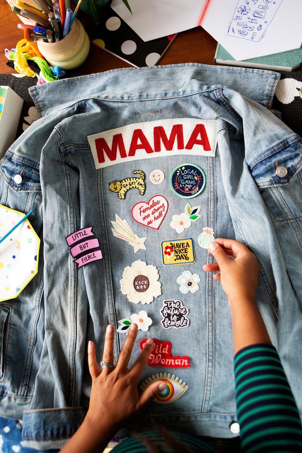 mama and babe jacket