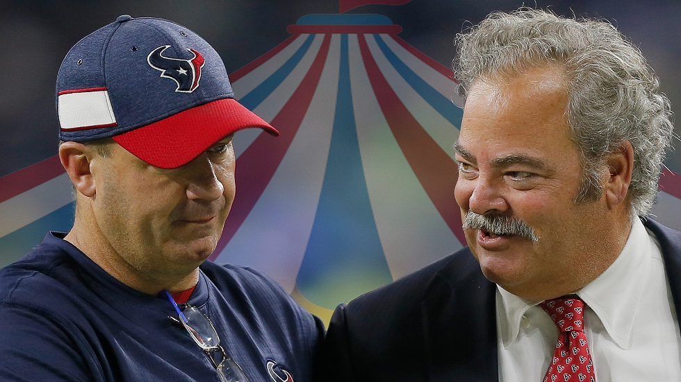 Texans Bill O'Brien and Cal McNair