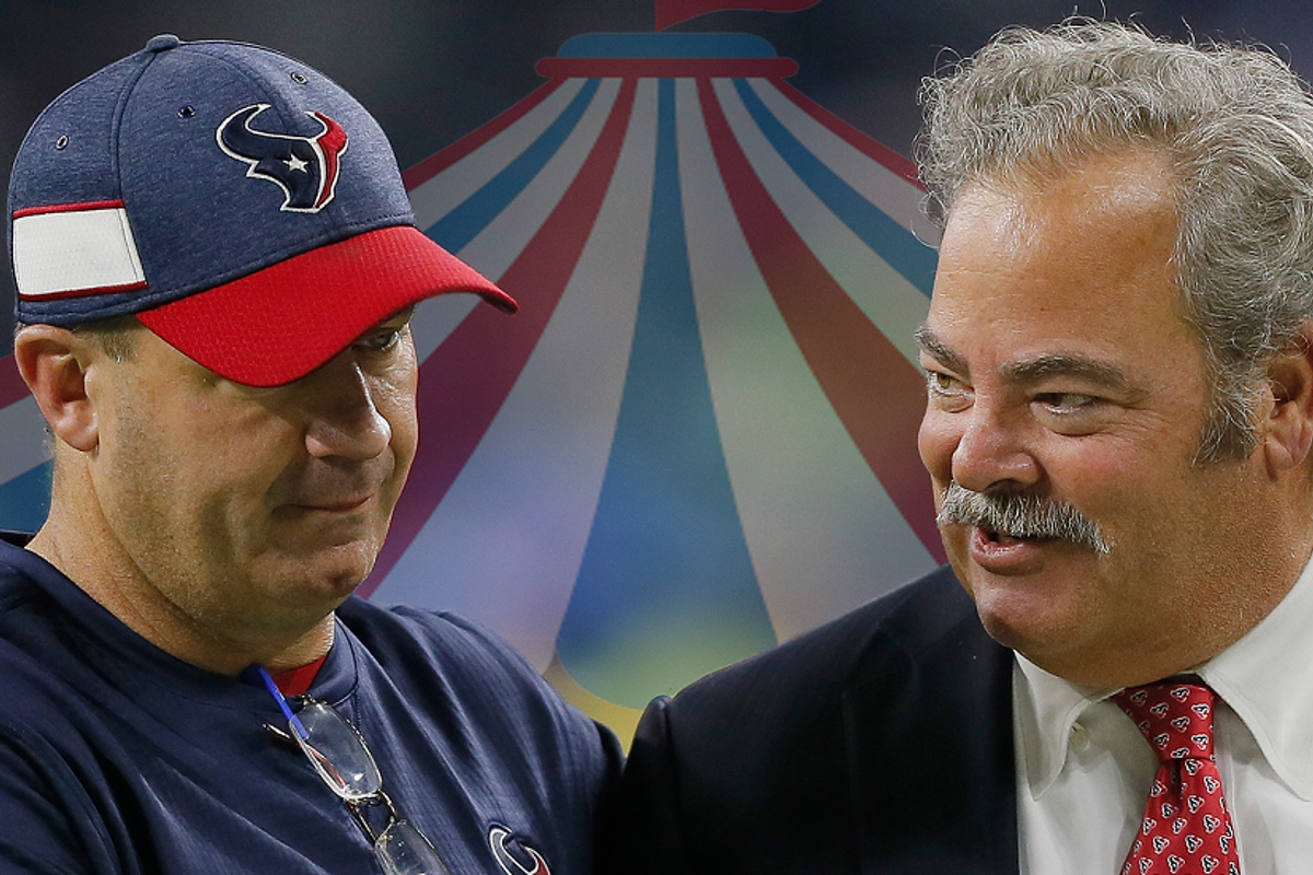 Texans Bill O'Brien and Cal McNair