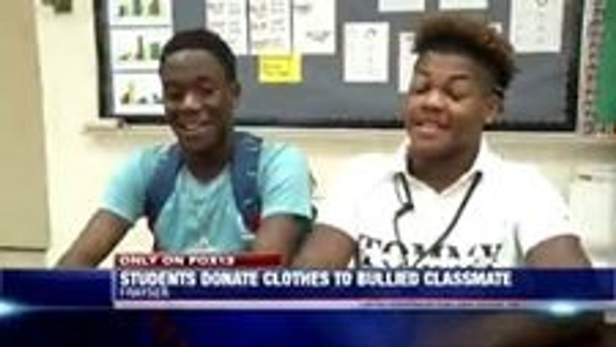 Tennessee students buy new clothes, shoes for bullied classmate