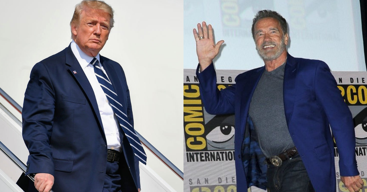 Arnold Schwarzenegger Claims Trump Is 'In Love' With Him And 'Wants To Be' Him In New Men's Health Interview