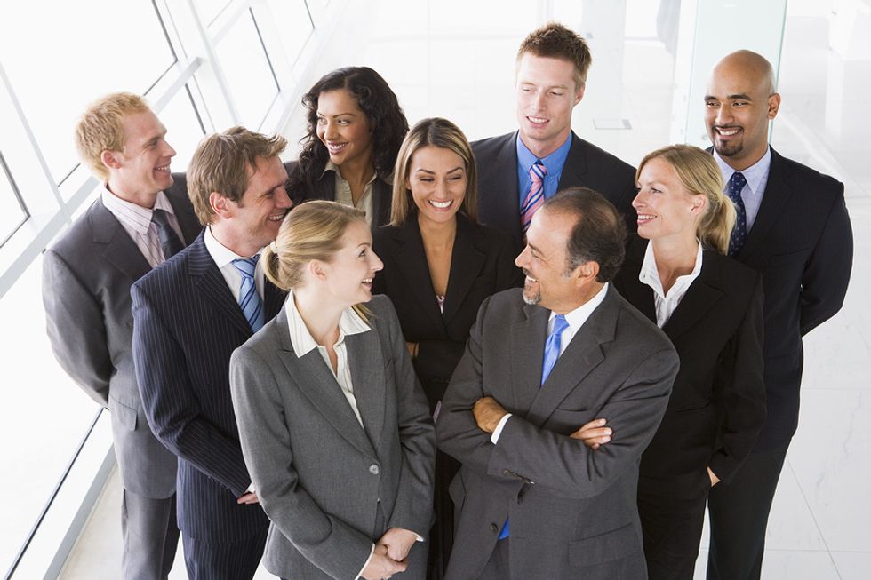 Employees from all backgrounds come together to form an unique company culture.