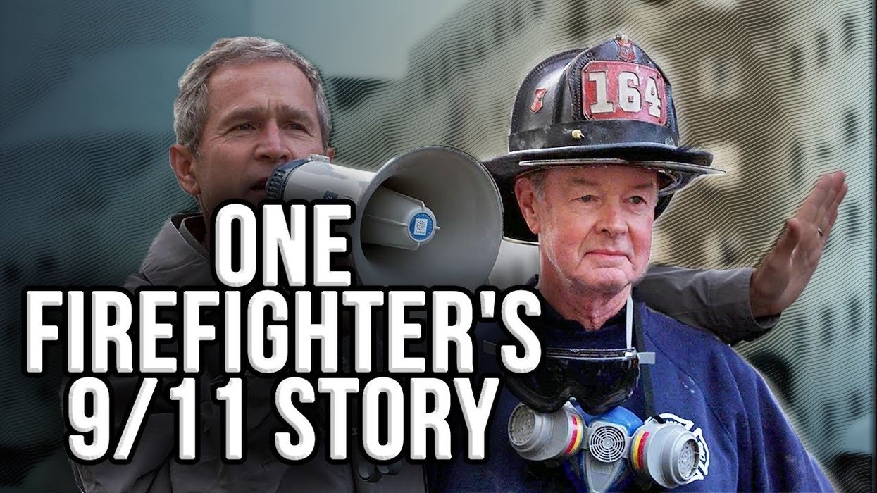 BOB BECKWITH: Experiencing Bush's 9/11 bullhorn speech firsthand