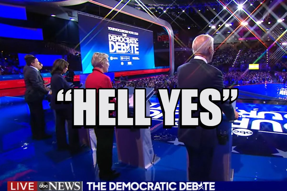 DEBATE-A-PALOOZA! Wonkagenda For Fri., Sept. 13, 2019