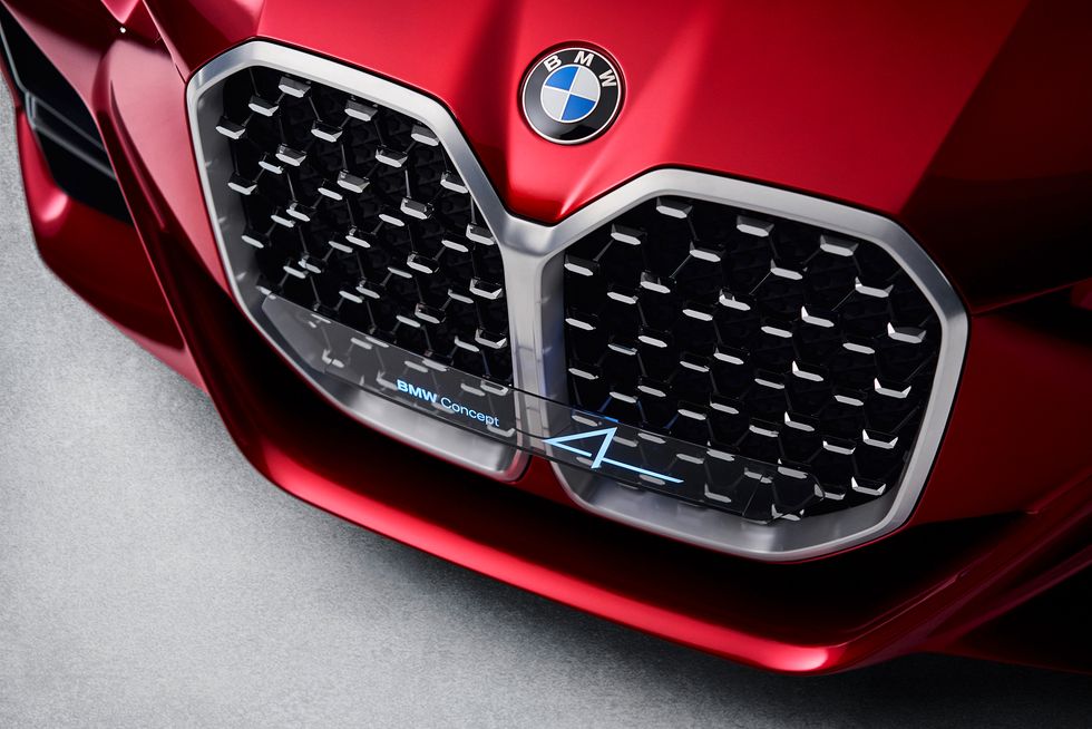 BMW Concept 4 face grille