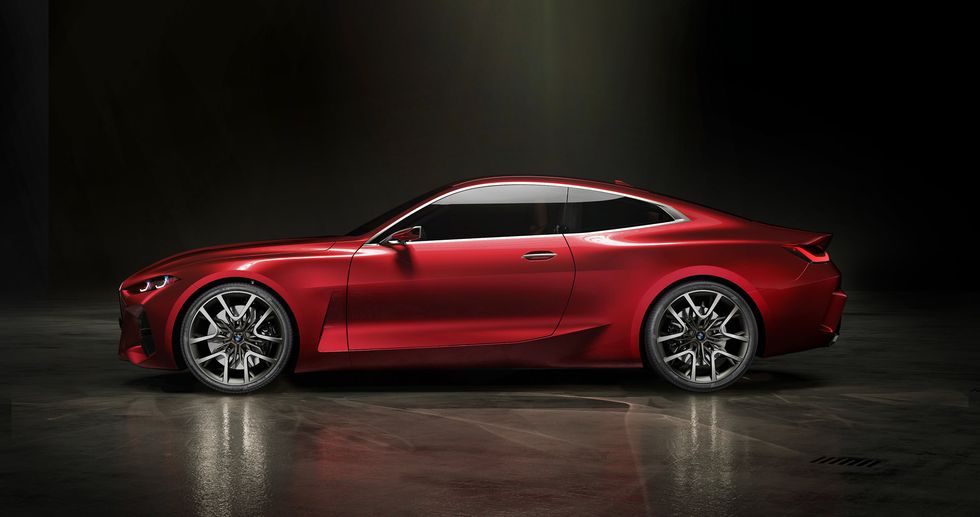 BMW Concept 4  rear back exhaust side wheels trunk