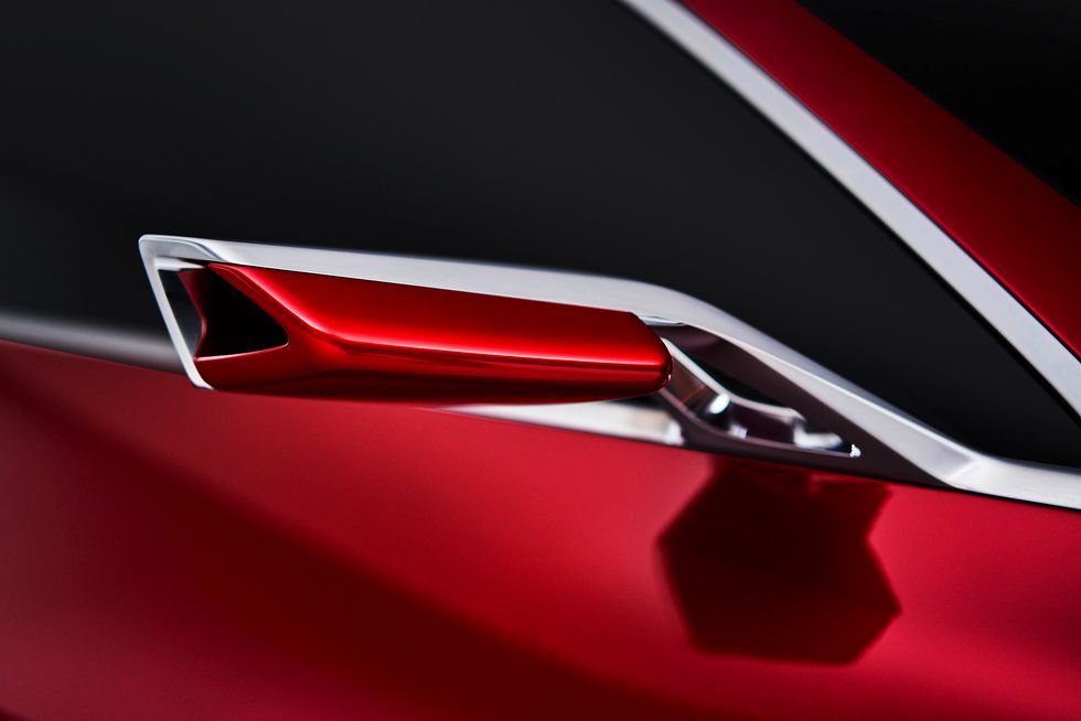 BMW Concept 4 mirror