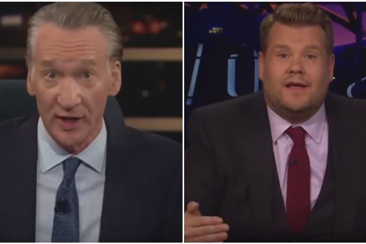 BIll Maher started a debate about fat-shaming and James Corden finished it beautifully