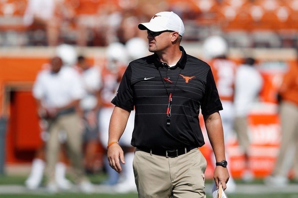 University of Texas football coach Tom Herman