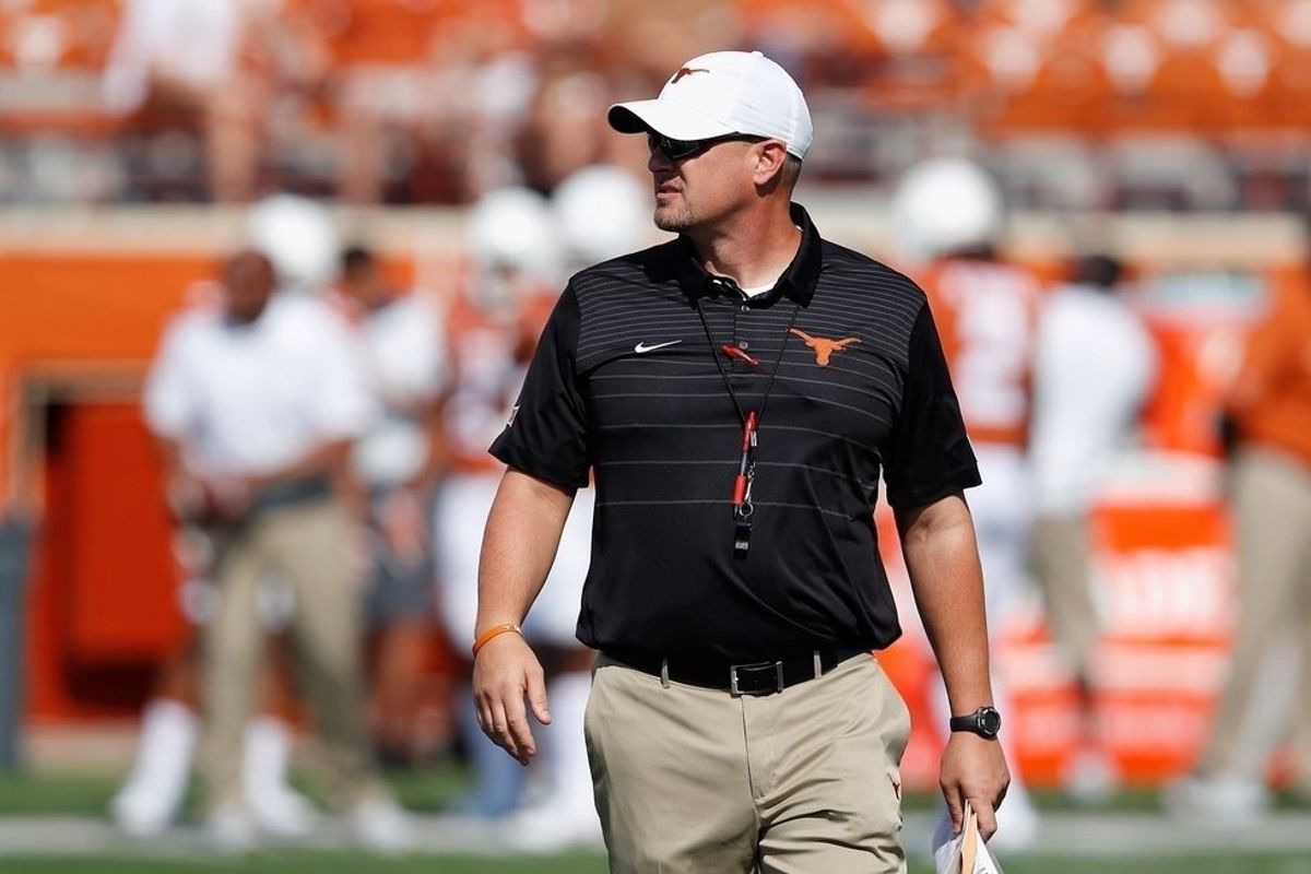 University of Texas football coach Tom Herman