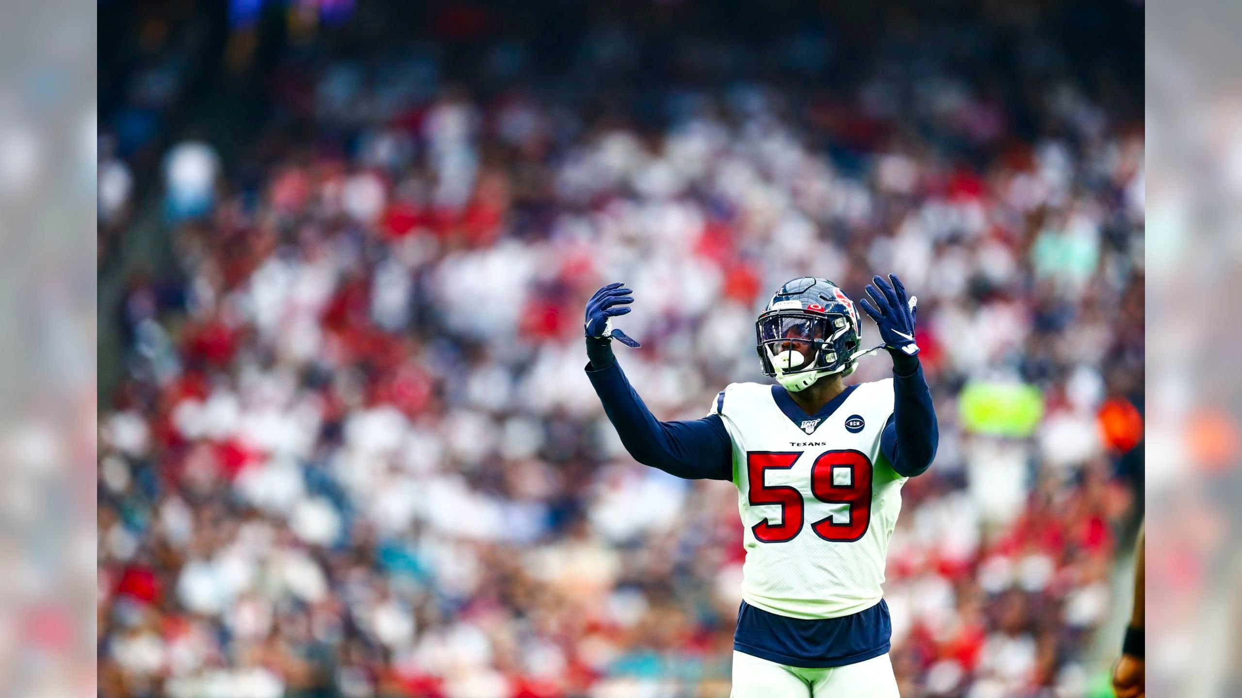 Texans Whitney Mercilus and Jadeveon Clowney