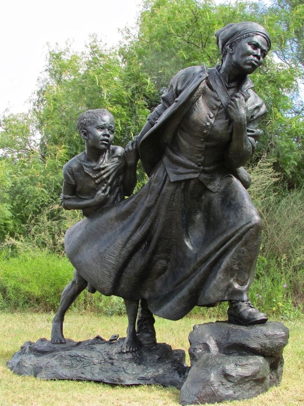 The detailed symbolism in this new Harriet Tubman statue does justice