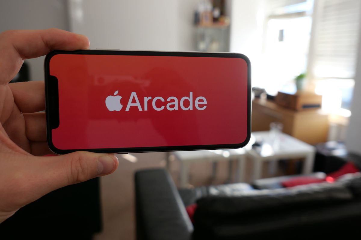 Apple Arcade on an iPhone X
